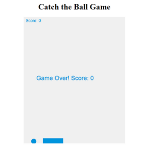 CatchtheBall Game